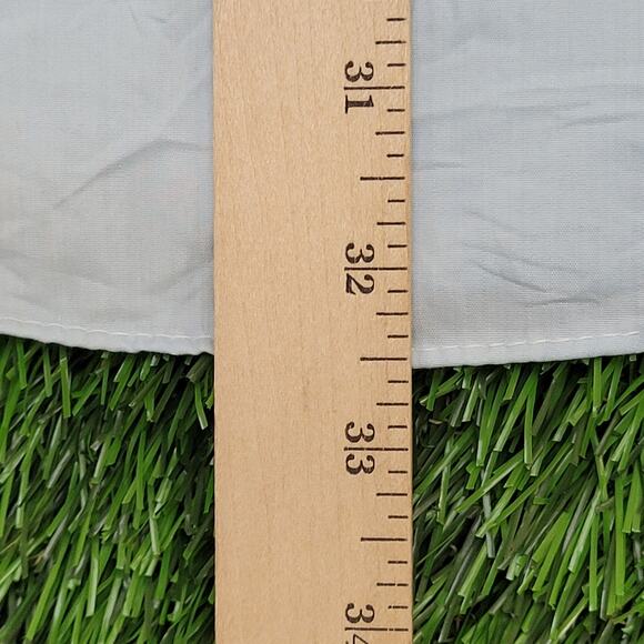 Vintage 70s Disco MOD Button Shirt XL 23x32 Powder-Blue - Picture 11 of 11